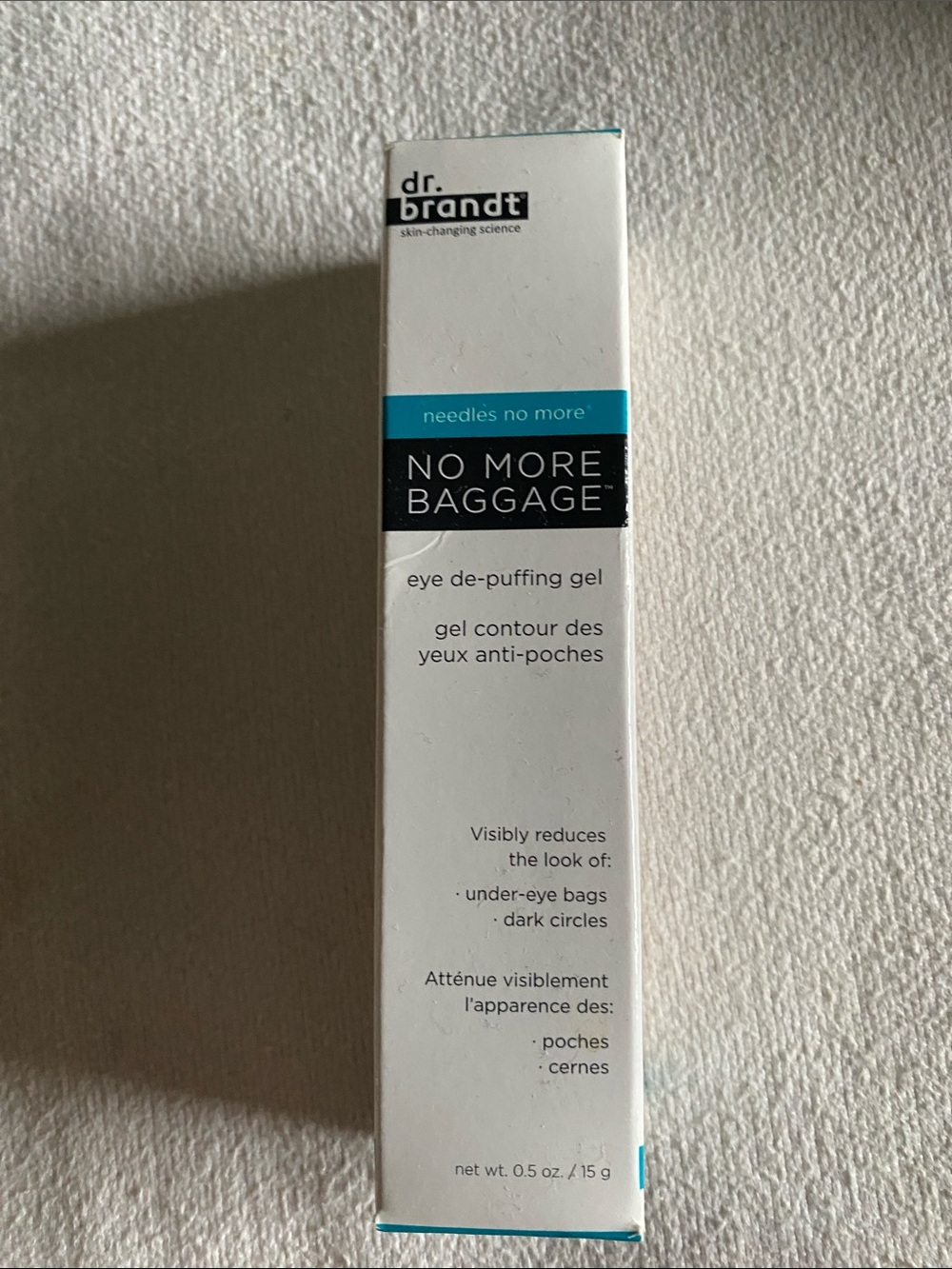 New Dr Brandt No More Baggage Gel .5oz